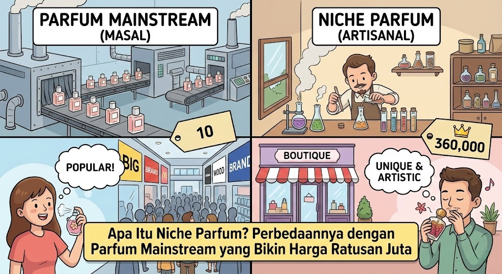 Apa Itu Niche Parfum? Perbedaannya dengan Parfum Mainstream yang Bikin Harga Ratusan Juta!