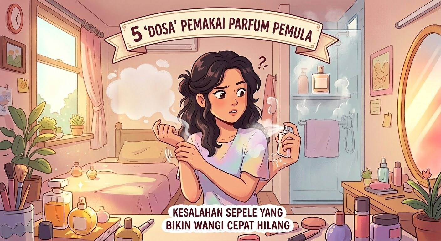 5 "Dosa" Pemakai Parfum Pemula: Kesalahan Sepele yang Bikin Wangi Cepat Hilang