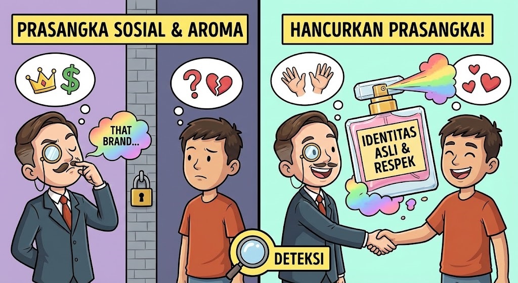 Ketika Parfum Jadi Alat Klasifikasi Sosial: 'Oh, Dia Pakai That Brand...'. Cara Mendeteksi & Menghancurkan Prasangka Aroma dalam Sekejap